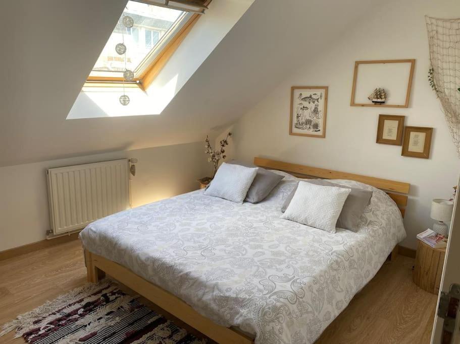 Hyper Centre Cherbourg, Superbe Duplex De 72 M2 외부 사진